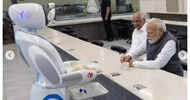 Watch: Robot serves tea to PM Narendra Modi