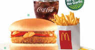 Celebrate Navratri with “No Onion No Garlic” McAloo Tikki Meal
